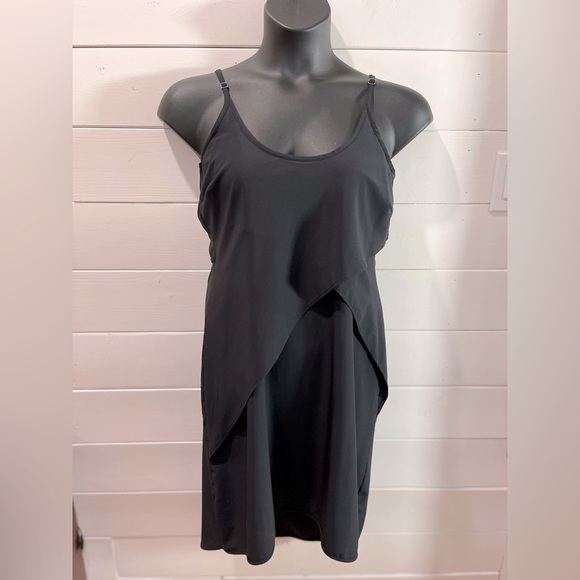 INDYGENA – Black Technical Dress – Size L (estimated) - Picture 1 of 10